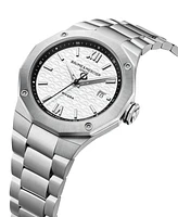 Baume & Mercier Men's Swiss Automatic Riviera Stainless Steel Bracelet Watch 42mm