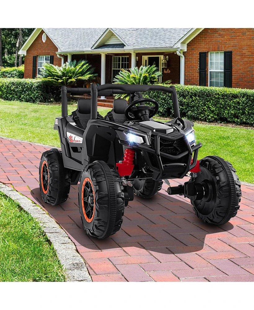 2-Seater Kids Ride on Utv with 2.4G Remote Control for over 3 Years Old Children