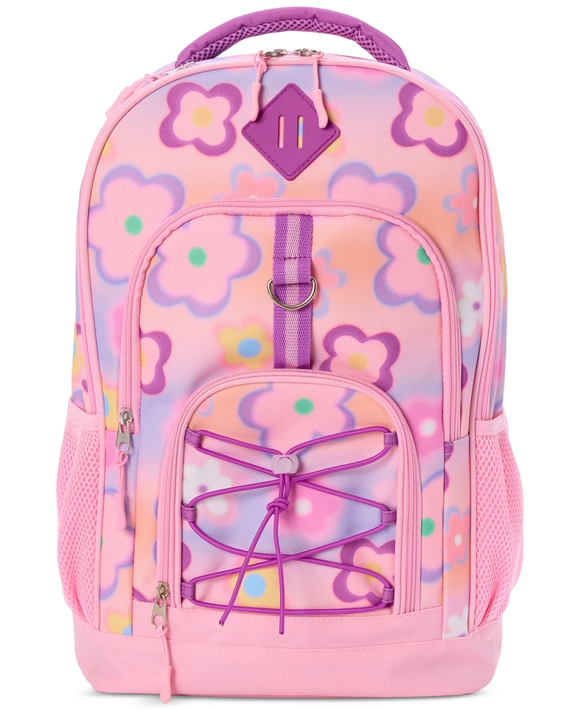 InMocean Big Girls Flower Backpack & Lunch Bag Set