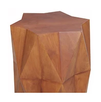 Classic Solid Wood Side Table – End Table for Living Room or Nightstand for Bedroom Use