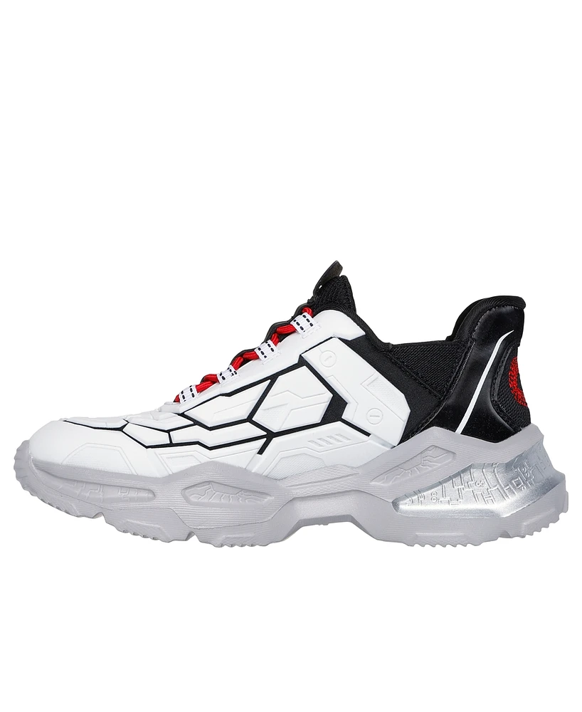 Skechers Little Boys Slip-Ins: Skech Bots - Orbitron Slip-On Athletic Casual Sneakers from Finish Line