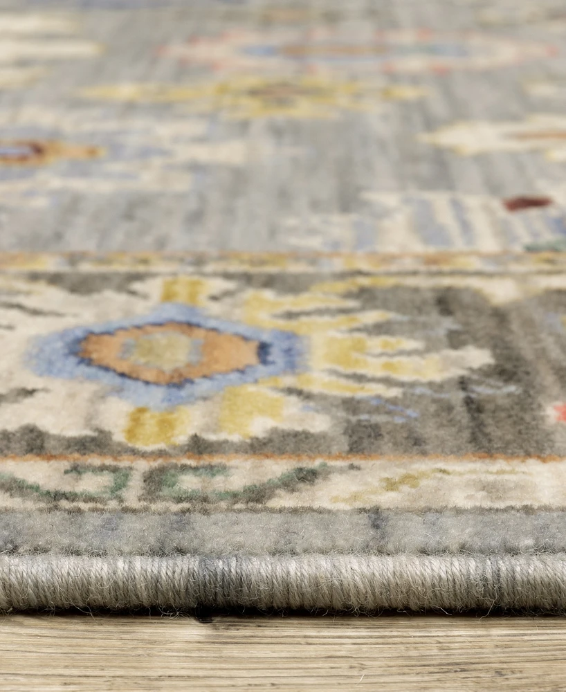 Oriental Weavers Lucca 846D1 2'x6' Runner Area Rug