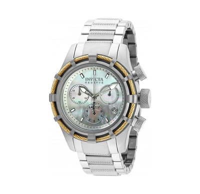Invicta Women's 90009 Bolt Quartz Chronograph White Dial Watch