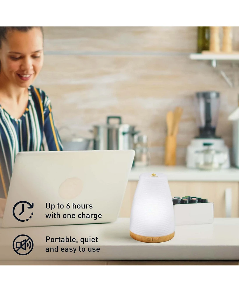 Pursonic Usb Aroma Diffuser & True Hepa Air Purifier Bundle