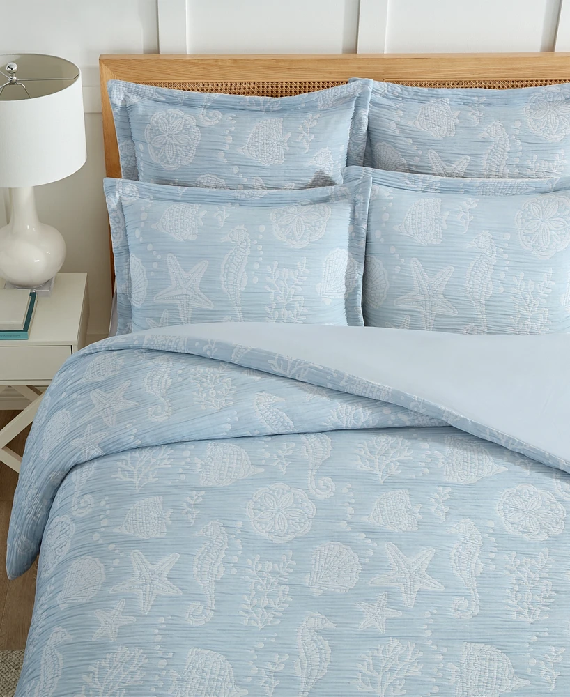 Levtex Seaside Charm Textured 2-Pc. Comforter Set, Twin/Twin Xl