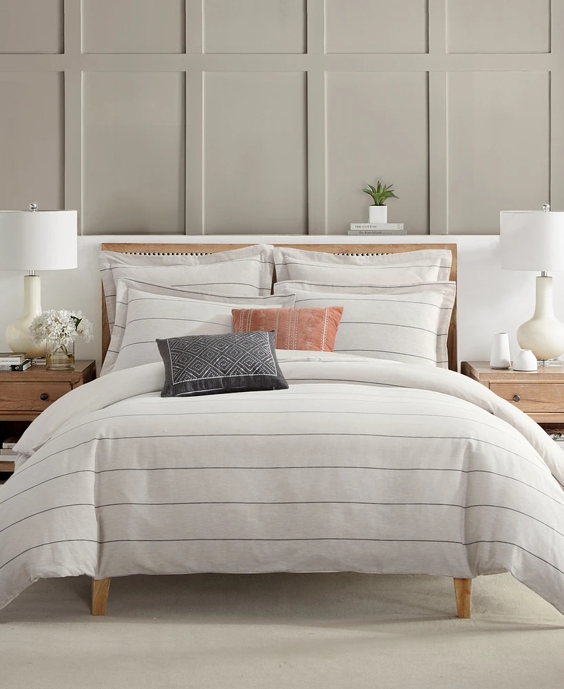 Levtex Leo Stripe 2-Pc. Sham Set, European