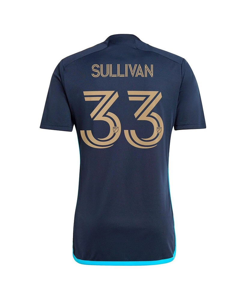 Adidas Men's Quinn Sullivan Navy Philadelphia Union 2024 The Xv Kit Replica Player Jersey