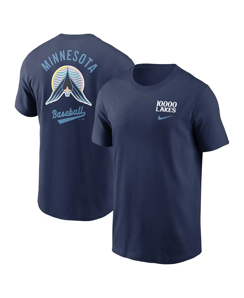 Nike Men's Navy Minnesota Twins 2025 City Connect T-Shirt