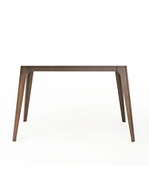 Dining Table Solid Wood Legs, Walnut