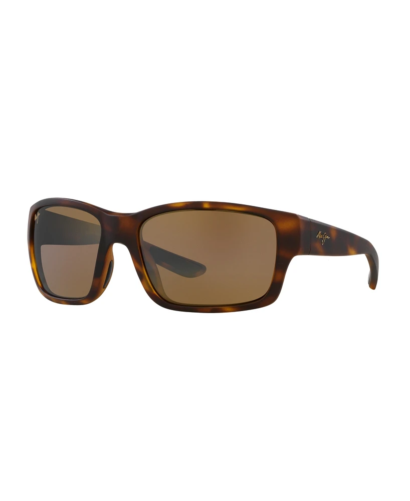 Maui Jim Men's Polarized Sunglasses, Mangroves Mj000732