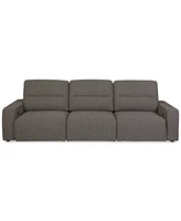 Frandlyn 3-Pc. Fabric Power Sliding Sofa, Exclusively at Macy's