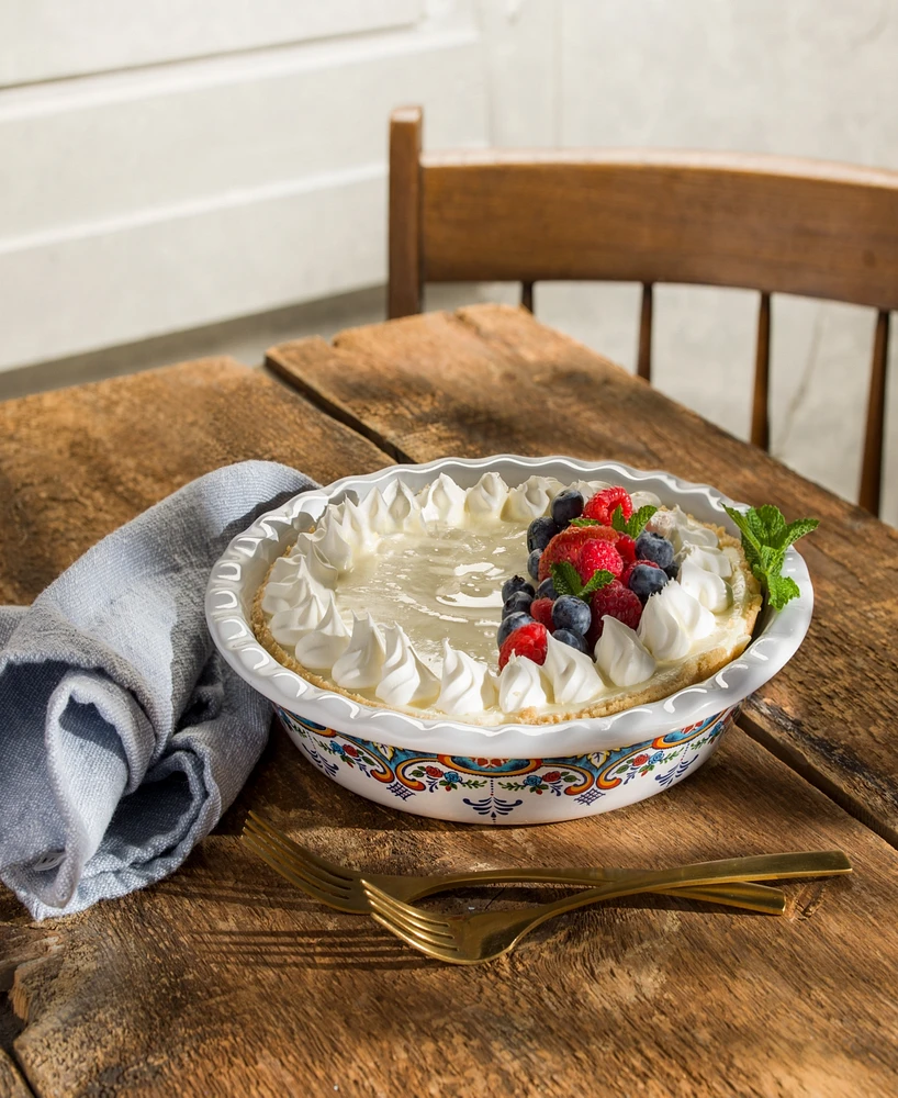 Euro Ceramica Zanzibar Pie Dish