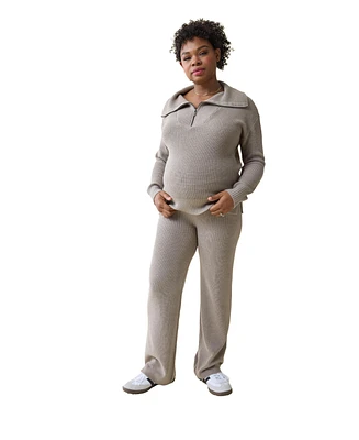 Ingrid + Isabel Maternity Cozy Sweater Pant