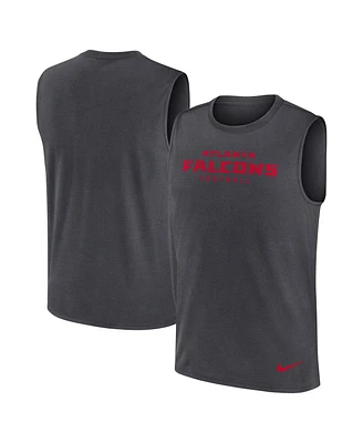 Nike Men's Charcoal Atlanta Falcons Primetime Legend Performance Muscle Tank Top