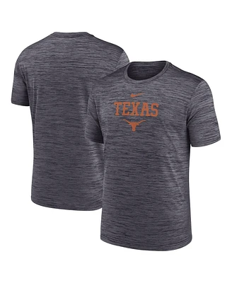 Nike Men's Black Texas Longhorns 2025 Sideline Velocity Performance T-Shirt