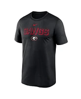 Nike Men's Black Georgia Bulldogs 2025 Sideline Legend Performance T-Shirt