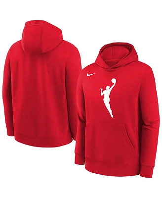 Nike Big Boys and Girls Wnba Logo Essential Team Pullover Hoodie