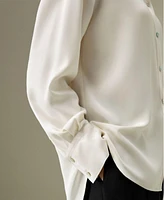 Lilysilk Women's The One Relaxed Fit Silk Shirt