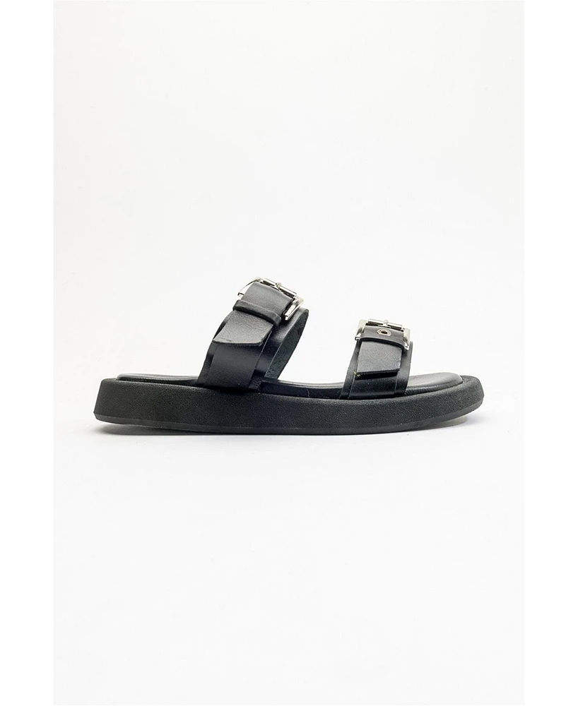 Finezza Leather Two-Strap Sandal (Women)