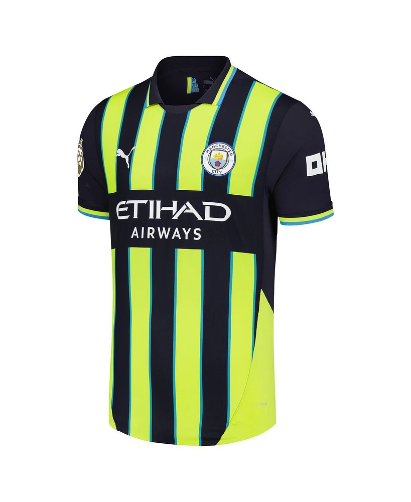 Puma Men's Kevin De Bruyne Navy Manchester City 2024/25 Away Authentic Player Jersey