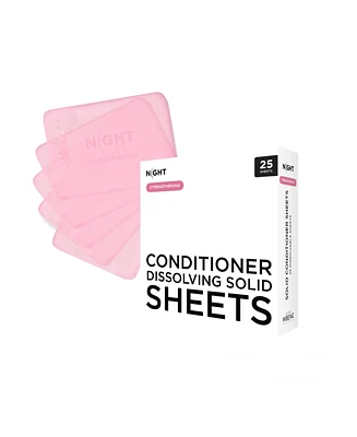 Mess Free Conditioner Sheets, Instantly Dissolves, 25 Washes