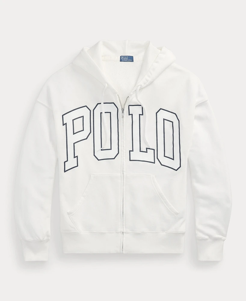 Polo Ralph Lauren Women's Logo Lightweight Fleece Full-Zip Hoodie Sweatshirt