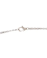 Pre-Owned Cartier Love 3 Ring Pendant Necklace 18K Rose Gold and 18K White Gold with Diamonds