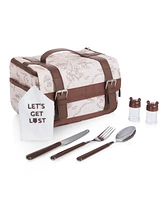 Oniva Disney Winnie The Pooh Lunch Bag Cooler with Utensils Set