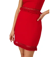 Adrianna Women's Square-Neck Sheath Dress