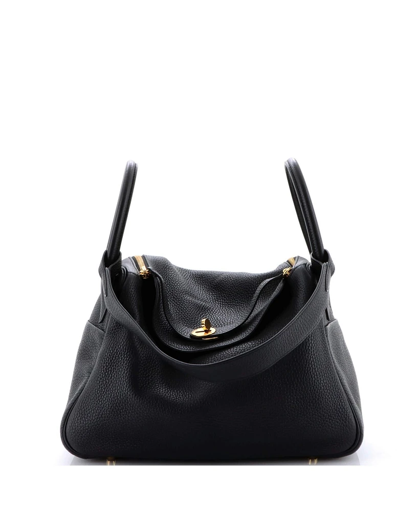 Pre-Owned Hermes 30 Lindy Bag Clemence