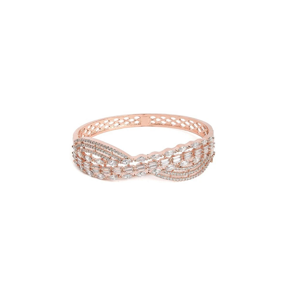 Sohi Bijou-Twist Bangle Bracelet