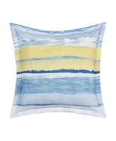 J by J Queen Bold Seashore Decorative Pillow, 18" x 18"