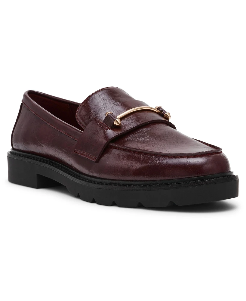 Anne Klein Women's Emme Lug Sole Loafers
