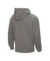 Mitchell & Ness Men's Gray Los Angeles Angels Repeat Pullover Hoodie