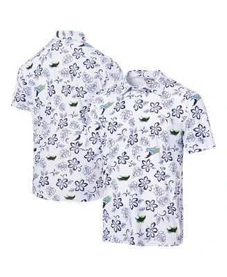 Reyn Spooner Men's White Tampa Bay Rays Cooperstown Collection Performance Polo Shirt