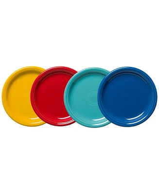 Fiesta Vibrant Bistro Coupe Salad Plates, Set of 4