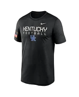 Nike Men's Black Kentucky Wildcats 2024 Military Appreciation Legend Performance T-Shirt