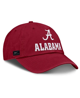 Nike Men's Crimson Alabama Crimson Tide 2025 Sideline Club Adjustable Hat