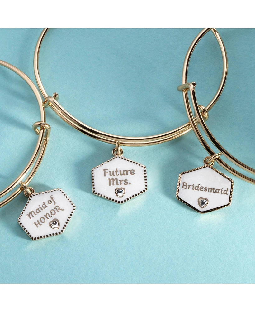 Alex and Ani Future Mrs Charm Bangle Bracelet