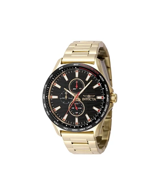 Invicta Men's 48871 Invicta Racing Quartz Chronograph Black Dial Watch