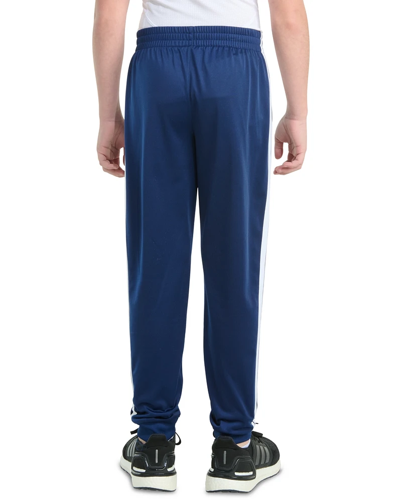 adidas Big Boys Elastic-Waistband Essential 3-Stripe Jogger Pants
