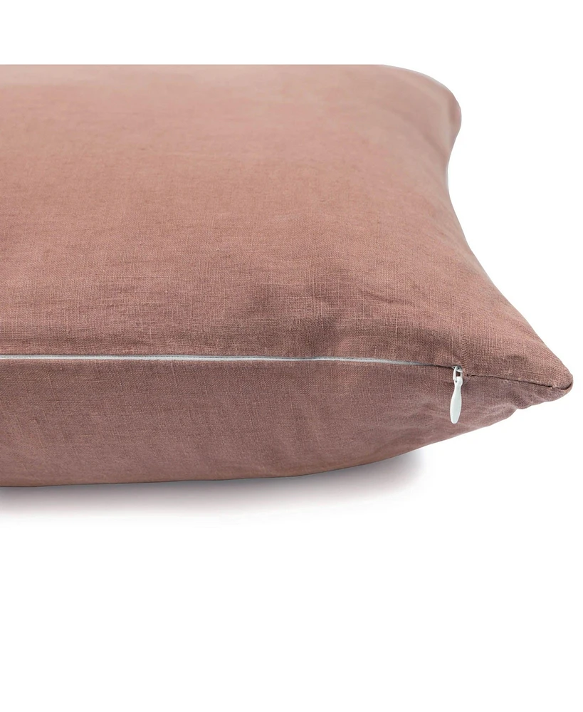 100% French Linen Throw Pillow Sham - 20" X