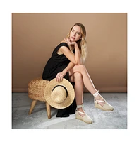 Escala Canvas Espadrille Wedges