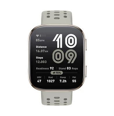 Amazfit Bip 6 Health and Fitness Tracker - Stone