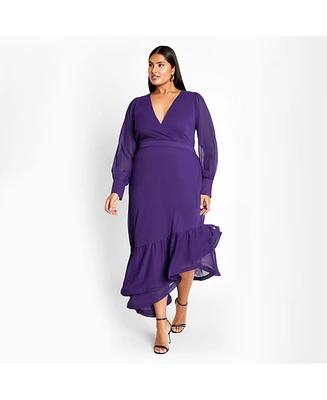 City Chic Plus Size Antoinette Maxi Dress