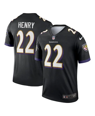 Nike Men's Derrick Henry Black Baltimore Ravens Alternate Legend Jersey