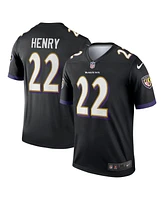 Nike Men's Derrick Henry Black Baltimore Ravens Alternate Legend Jersey