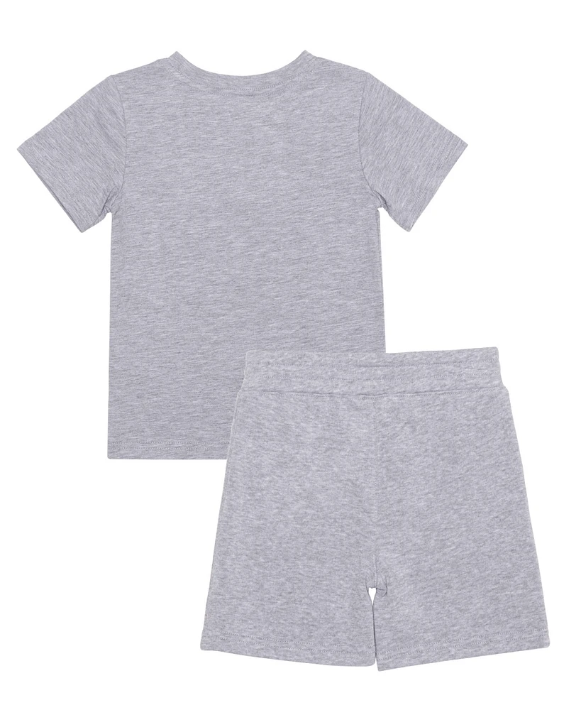 Mario Bros. Toddler Boys 2-Piece Crewneck T-Shirt and Shorts Set