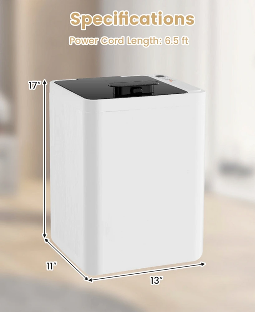 23L Large Towel Warmer Bucket with Timer and Overheat Protection