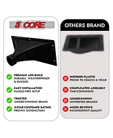 5 Core Waveguide Heavy Duty 3X7" 4Pcs Directivity Tweeter Exit Horn Throat Lens Easy Installation